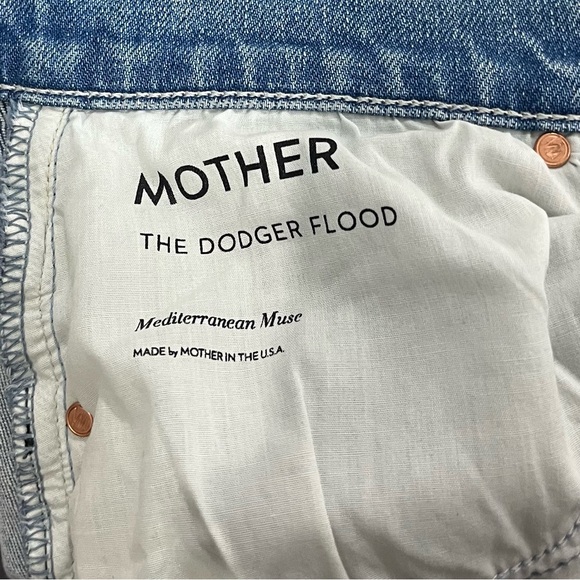 Mother Denim The Dodger Flood Jean size 29 in Mediterranean Muse - Picture 8 of 10